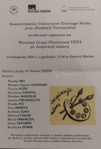 Wernisaż Grupy Plastycznej VENA