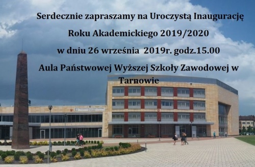 Inauguracja Roku Akademickiego 2019/2020