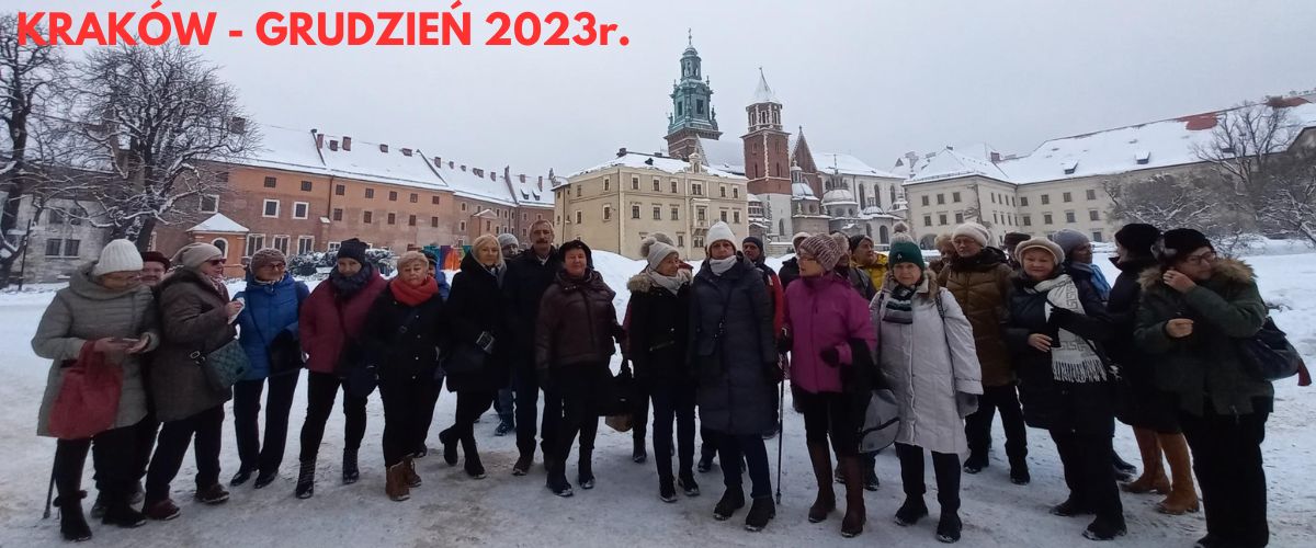 GRUDNIOWY WYJAZD DO KRAKOWA 8.12.2023