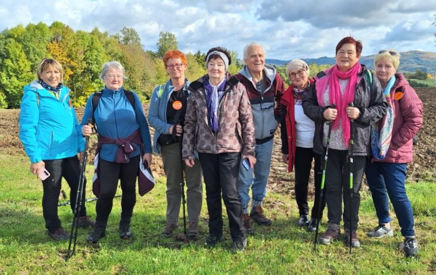TRAMPY 13.10.2025 r Tarnów-Roztoka k/Zakliczyna- Melsztyn