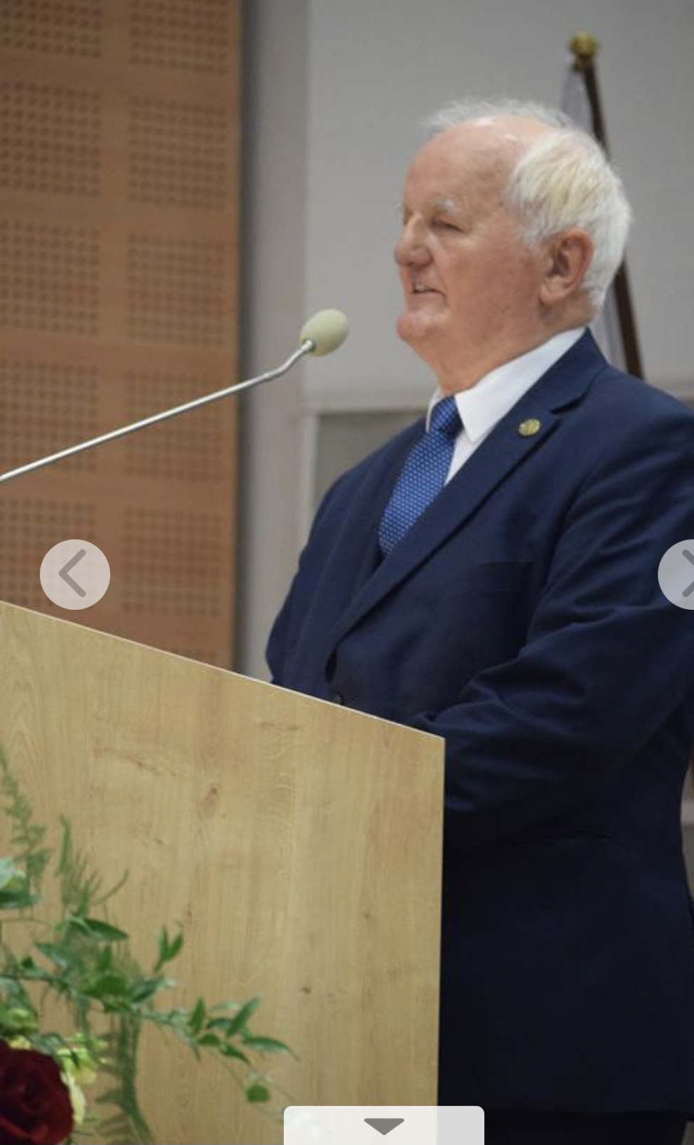 Podziękowanie dla Pana Stanisława Wiatra