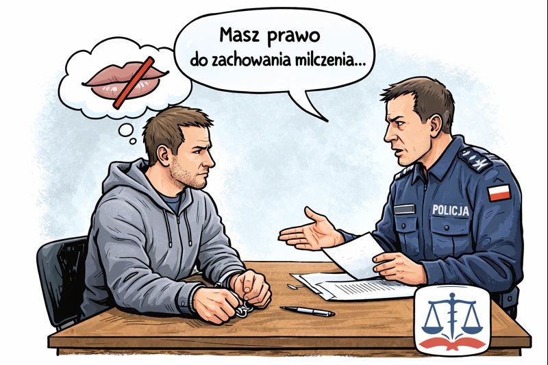 „Masz prawo do zachowania milczenia…