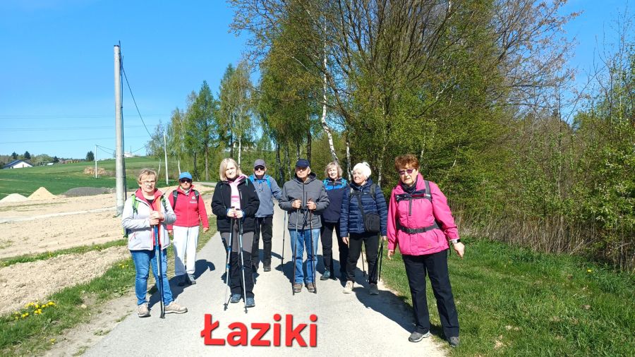 ŁAZIKI  27.04.2026 r.  Łękawka – Trzemesna – Tuchów