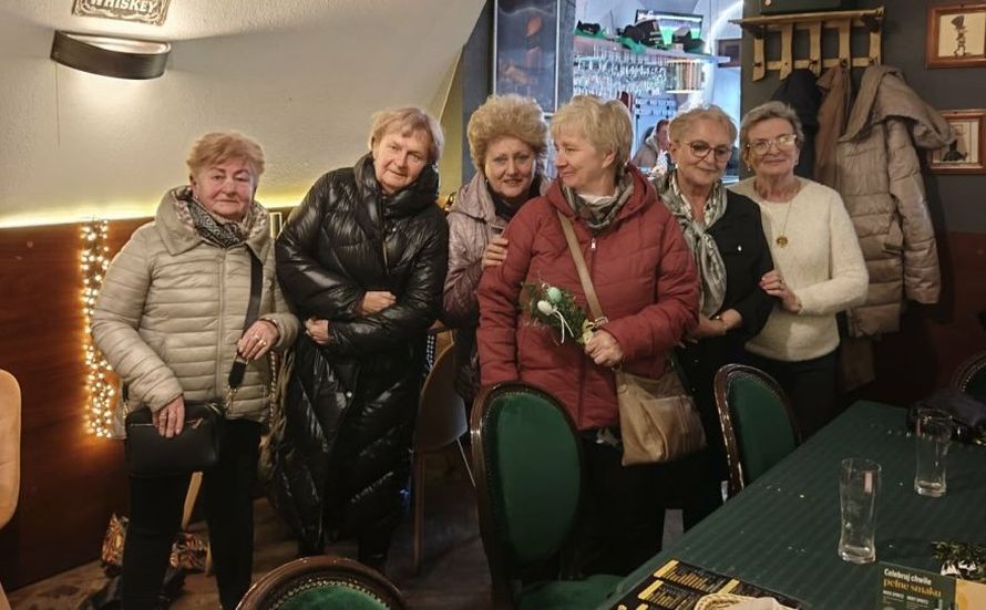 „Trampy nie tylko na szlaku – przedświąteczne spotkanie grupy”