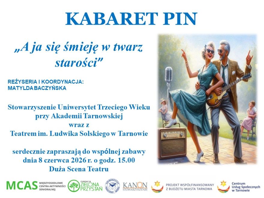 Widowisko teatralne Kabaret PIN – 08.06.2026