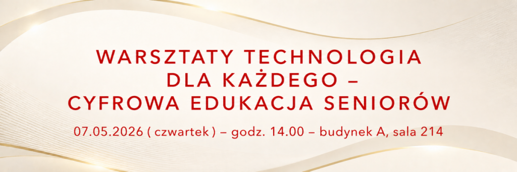 Warsztaty Cyfrowa Edukacja Seniorów.