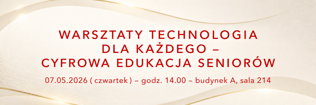 Warsztaty Cyfrowa Edukacja Seniorów.